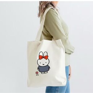 Miffy canvas tote!! New!